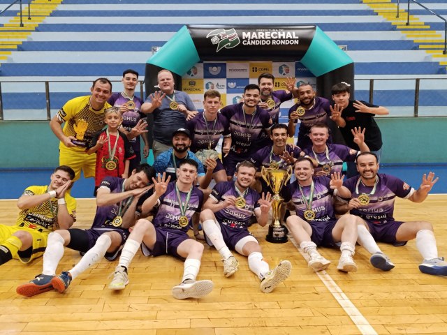  Domus Telecom conquista o ttulo do Municipal de Futsal