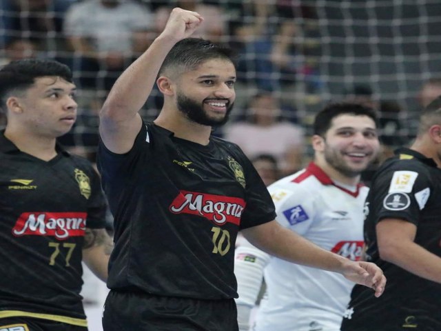 Magnus  eliminada da liga Nacional Futsal