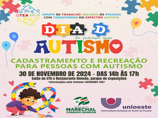 Marechal Rondon agora tem grupo de trabalho s pessoas com Transtorno do Espectro Autista