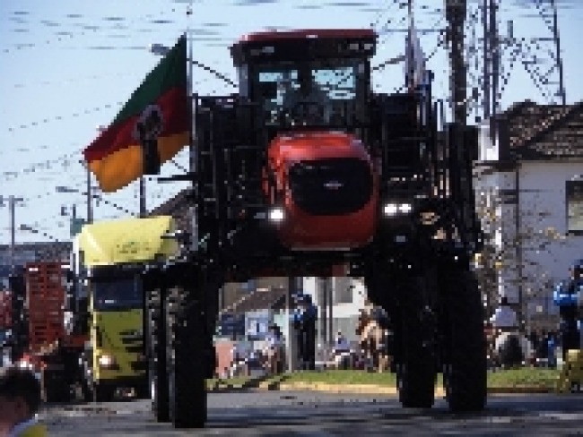 Desfile de 20 de Setembro em Tupanciret