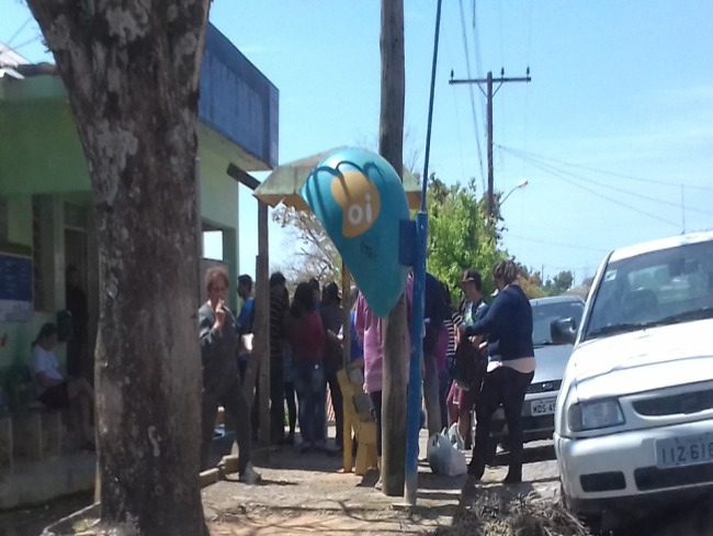 ELEIES 2016- Eleitores enfrentam fila na Gacha.