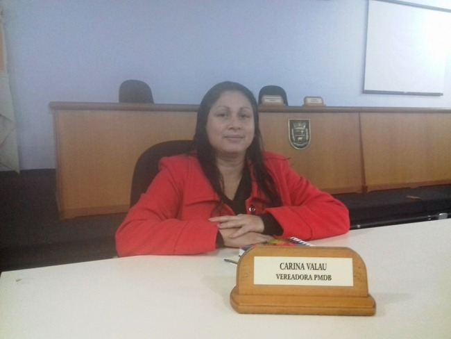 Carina representa as mulheres no Poder Legislativo de Tupanciretã 