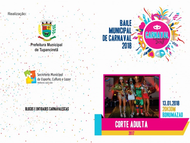Conhea as 18 candidatas confirmadas para o Baile Municipal 2018
