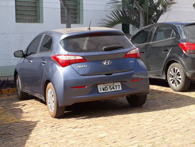 Carro clonado  apreendido em Tupanciret 