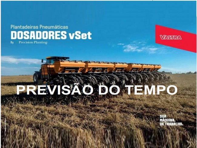 Semana de temperaturas amenas e umidade alta