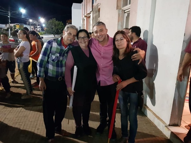 Edegar Pretto participa de carreata em Tup