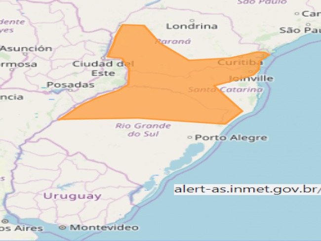 INMET confirma aviso de instabilidades para região