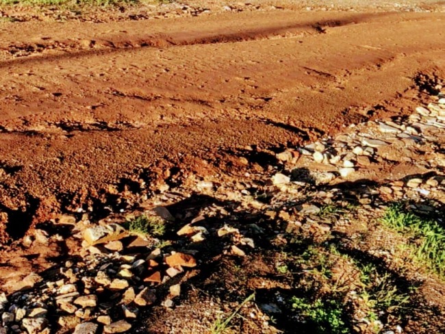 Chuva intensa dos ltimos dias prejudica a manuteno das ruas 