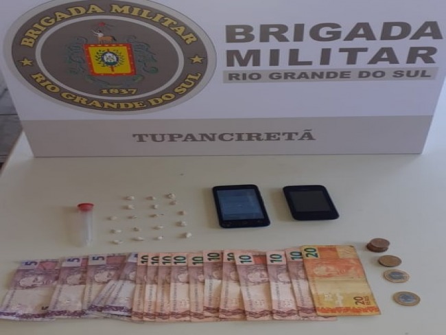 Brigada Militar prende homem por tráfico de drogas