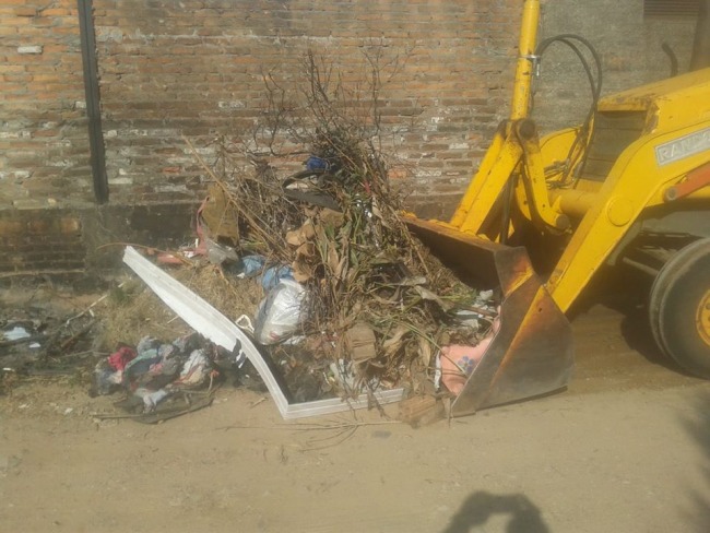SMMA já recolheu 25 toneladas de lixo em onze bairros