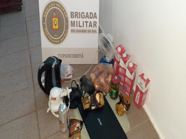 Populares capturam ladrão até a chegada da Brigada Militar