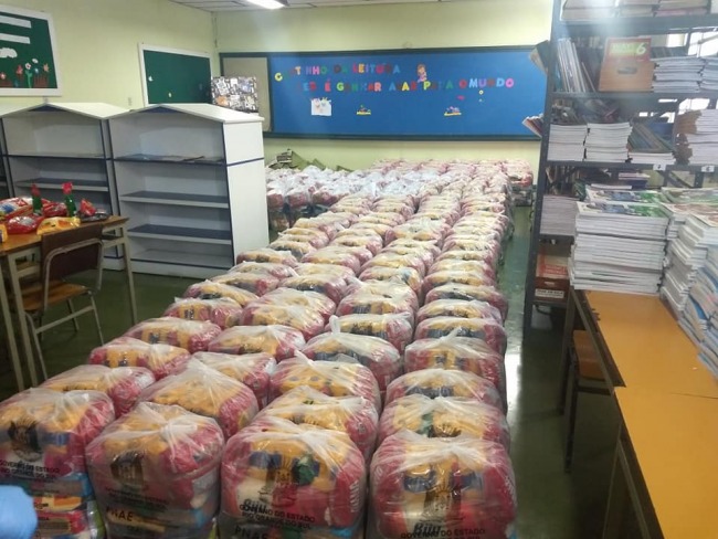 Estado distribui kits de alimentao para 843 famlias tupanciretanenses