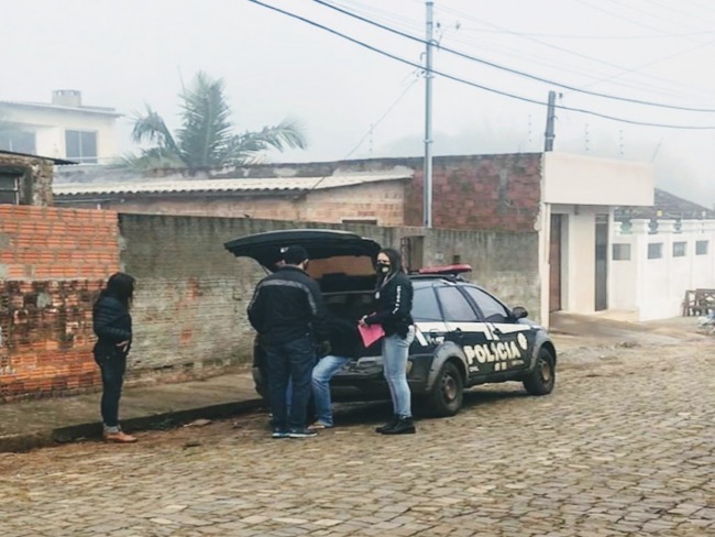 Polcia Civil prende suspeito de participao de  roubos em Tupanciret 
