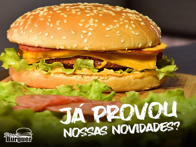 J conhece as novidades do Seu Burguer? 