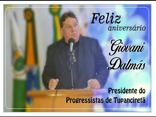 Partido Progressistas de Tupanciretã presta homenagem a Giovani Dalmás