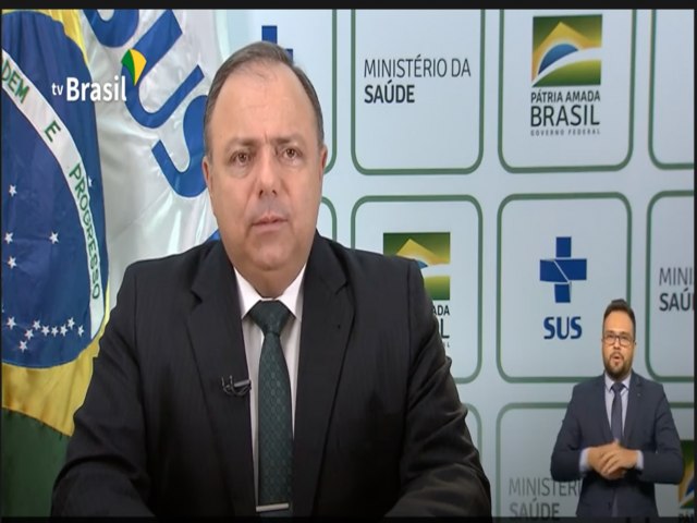 Ministro da Saúde General Eduardo Pazuello faz pronunciamento sobre a vacinação contra a covid-19 no Brasil
