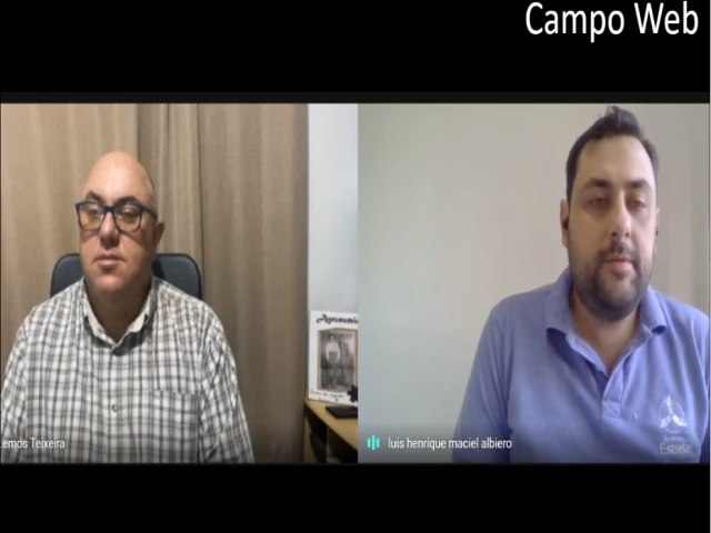 Programa Campo Web entrevistou Luis Henrique Albiero