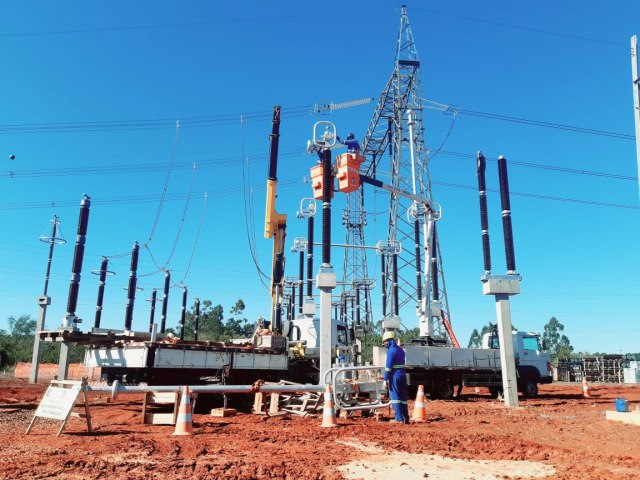Instaladora Elétrica Redin inicia os trabalhos nas obras de ampliação da Subestação Nova Santa Rita 