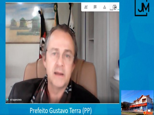Gustavo Terra concede entrevista exclusiva comentando ações da administração pública municipal 