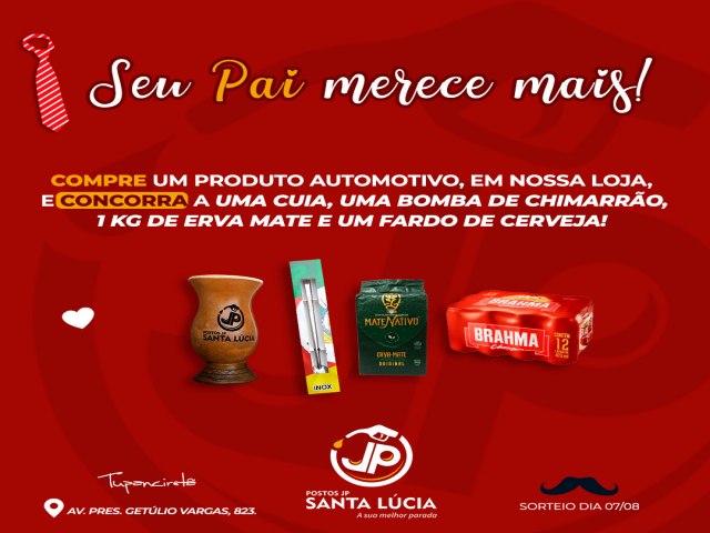 Promoo Seu Pai Merece Mais premia cliente de produtos automotivos com Kit Dia dos Pais 