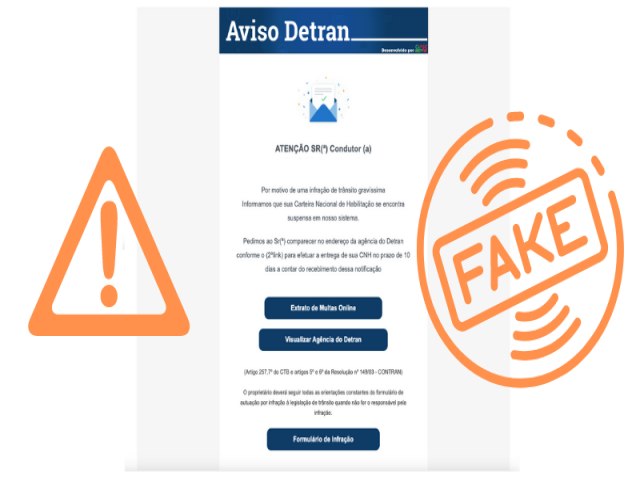 DetranRS divulga alerta sobre falsos e-mails de multas e penalidades