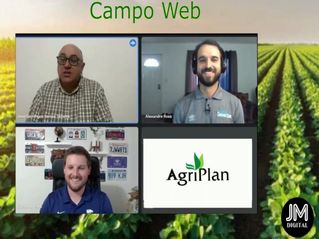 Campo Web do ltimo sbado (25) conversou com os especialistas do mundo agro Alexandre Rosa e Carlos Pires 