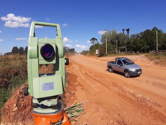 Obras na Estrada Tup-Santa Tecla esto na etapa de topografia