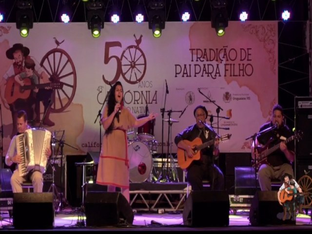 Artistas tupanciretanenses participaram da 43ª Califórnia da Canção Nativa 
