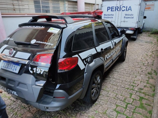 Polcia Civil prende homem acusado de estuprar as trs sobrinhas na cidade de Santa Maria