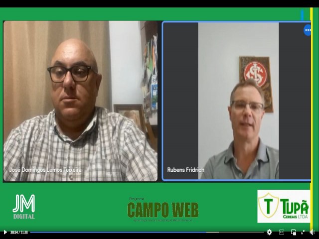 Campo Web do último sábado (19) conversou com o presidente do Sindicato Rural de Uruçuí, Rubens Fridrich 