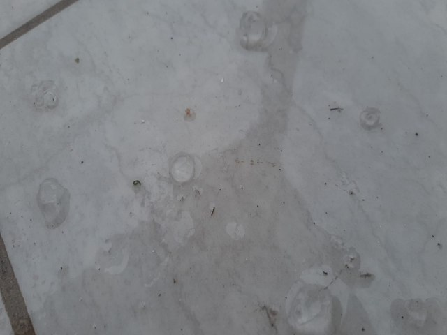Chuva de granizo é registrada em Tupanciretã 