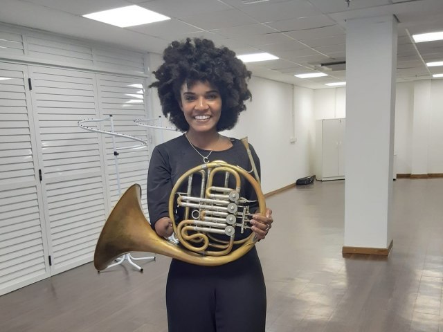 Tupanciretanense Camila Pereira é selecionada para a Orquestra Parassinfônica do Estado de São Paulo
