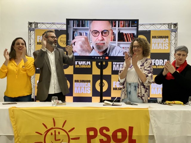 Conveno do PSOL oficializa Pedro Ruas e Neiva Lazzarotto ao governo e Roberto Robaina ao Senado