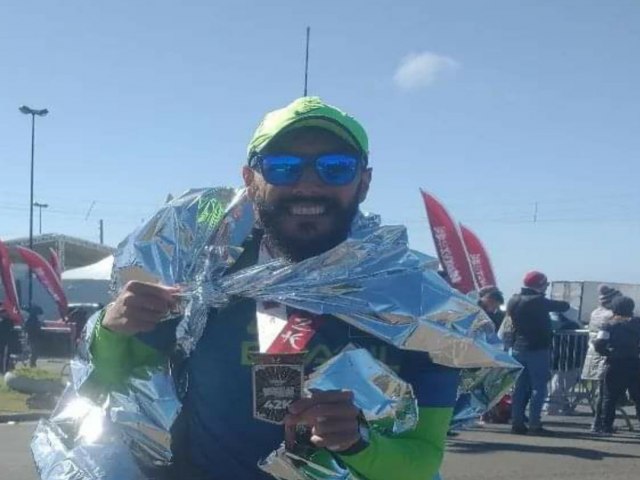 Tupanciretanense Douglas Padilha completa prova de 42 km na Serra do Rio do Rastro