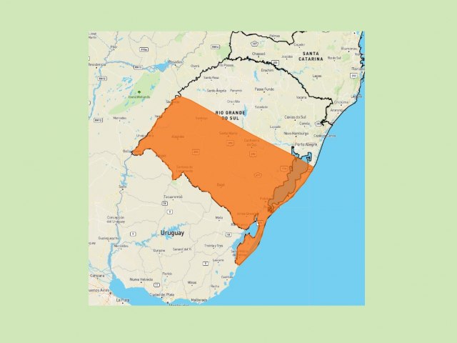 Rio Grande do Sul sob alertas de perigo de tempestade e de queda de temperatura nos prximos dias, diz INMET