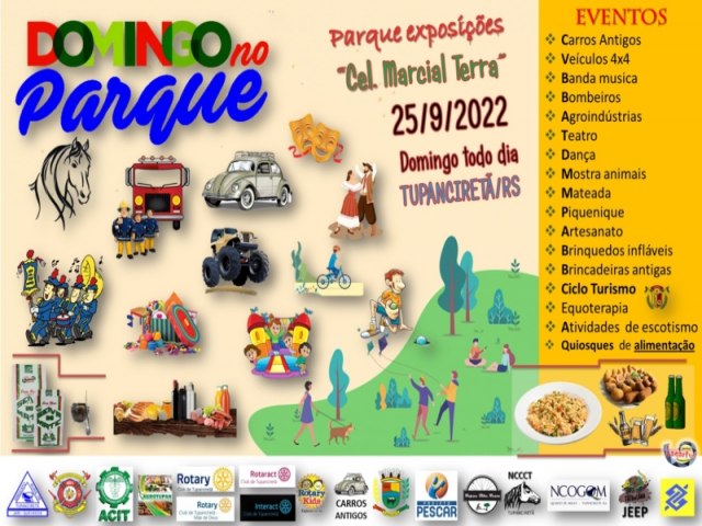 Evento gratuito no Parque de Exposies oferece diversas atraes para a comunidade