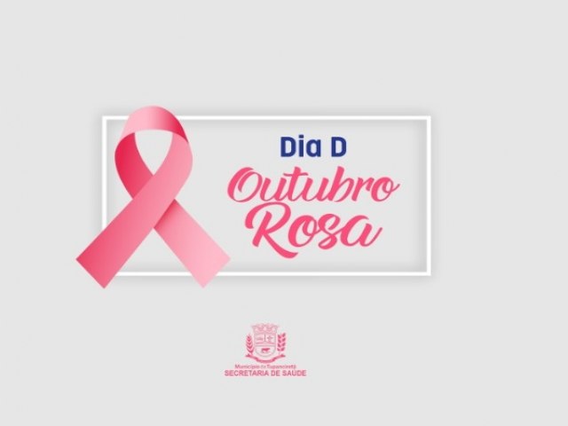 Evento de promoo da preveno do cncer de mama ocorre em 29 de outubro