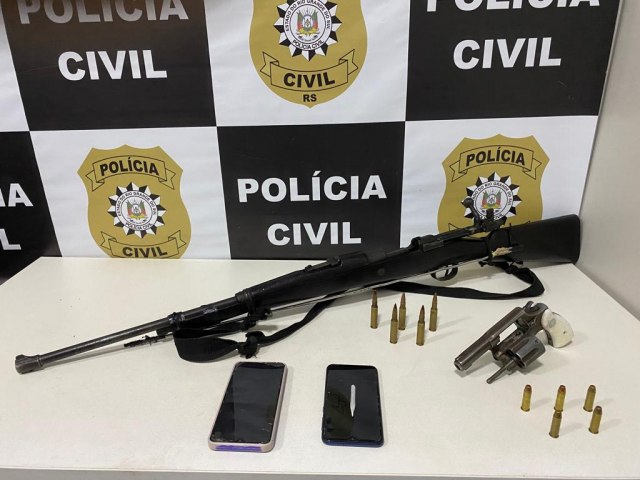 Policiais de Tupanciret integram equipe de apoio em operao em Santa Maria