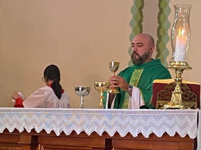 Padre Hugo Lemes  oficialmente o novo Proco de Tupanciret