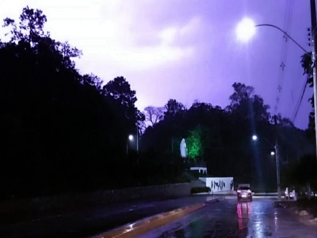 Acumulados de chuva na casa dos dois dgitos em grande parte das localidades monitoradas aps a tempestade