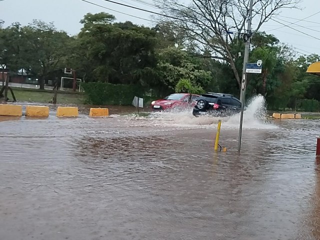 Acumulado em Tupanciret j passa dos 20 mm nesta tera, 2, conforme Inmet 