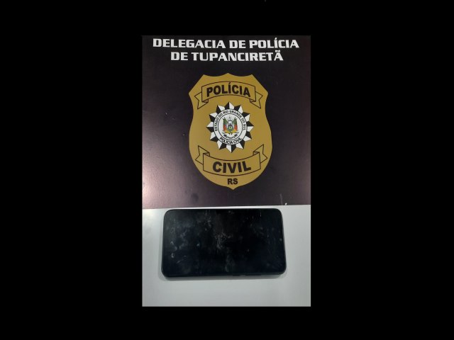 Mulher  presa em flagrante pela Polcia Civil em Tupanciret nesta tera-feira (18) 