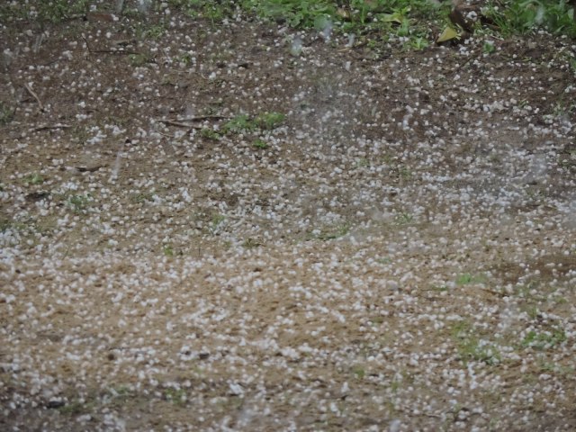 Granizo atinge o municpio Tupanciret 