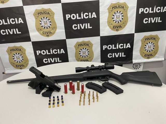 Polcia Civil de Tupanciret prende suspeito de homicdio na cidade de Jari