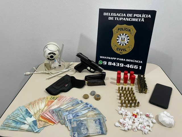 Polícia Civil de Tupanciretã prende duas pessoas na manhã desta quinta-feira, dia 16  