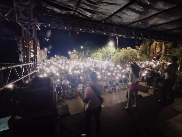 Comemorao do aniversrio de 95 anos de Tupanciret encerra com grande pblico na Praa Cel. Lima  