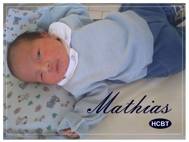 Mathias, primeiro beb nascido no HCBT em 2024