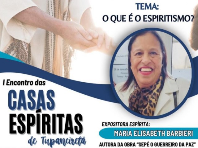 Casas espritas de Tupanciret promovem encontro nesta quarta-feira, 27, na Casa de Cultura