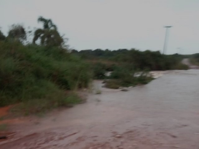 Ponte fica submersa no Corredor dos Viana, interior de Tupanciret 