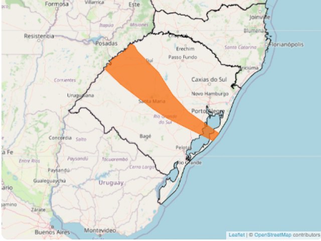 Inmet alerta para mudana no clima e temporais na regio  